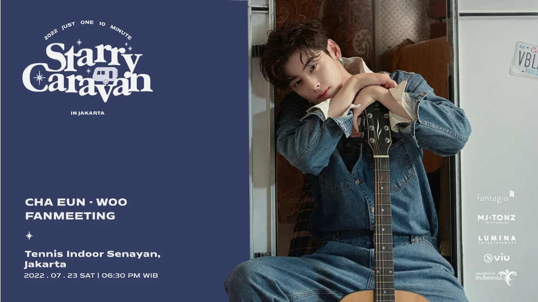 UPCOMING EVENT Cha Eun Woo 2022 Just One 10 Minute Starry Caravan