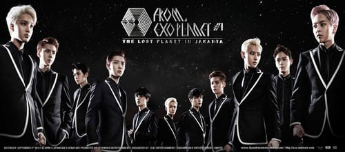 EXO FROM EXO PLANET #1 THE LOST PLANET IN JAKARTA