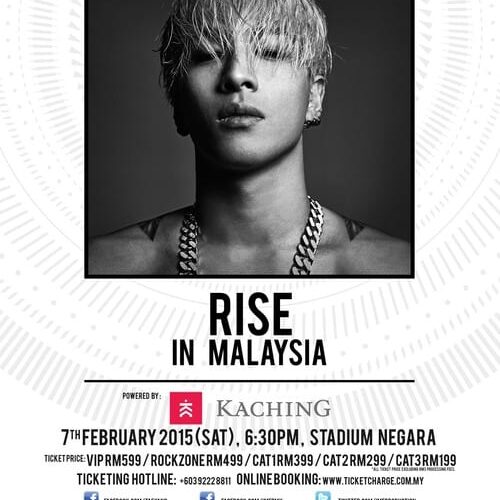 2015 TAEYANG ‘RISE’ WORLD TOUR IN MALAYSIA