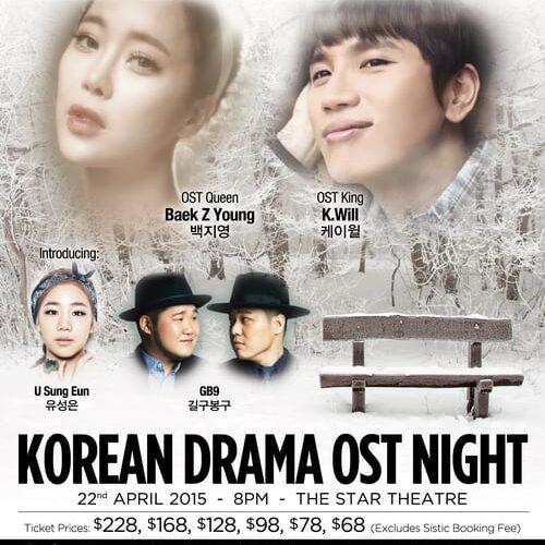Korean Drama OST Night Concert in Singapore