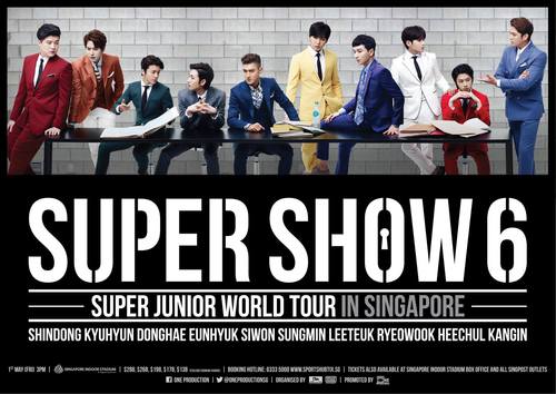Super Show 6 – Super Junior World Tour in Singapore
