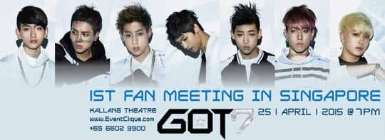 GOT7 1st Fanmeeting in Singapore