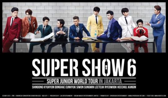 Super Show 6 – Super Junior World Tour in Jakarta