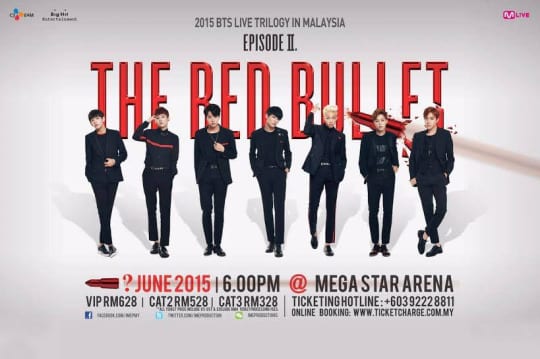 BTS ‘The Red Bullet’ in Kuala Lumpur