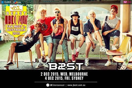 [UPCOMING EVENT] 2015 BEAST ‘Ordinary’ Fan Meet in Australia
