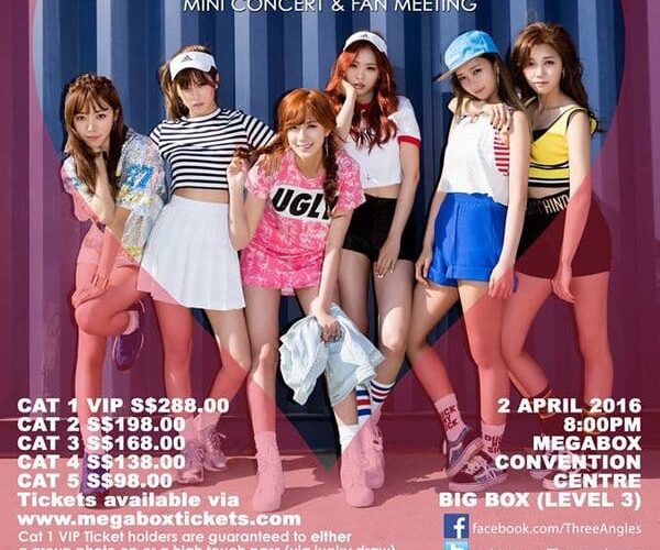 [UPCOMING EVENT] 2016 APink ‘PINK MEMORY DAY’ in Singapore