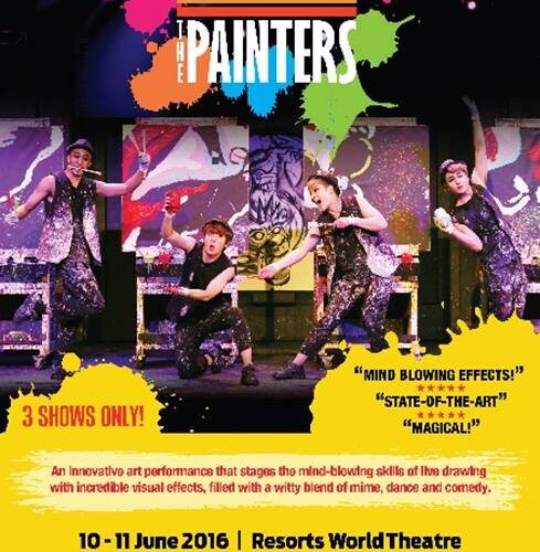 [SINGAPORE] The Painters: HERO – Comedy, dance & a joyous splash of colour