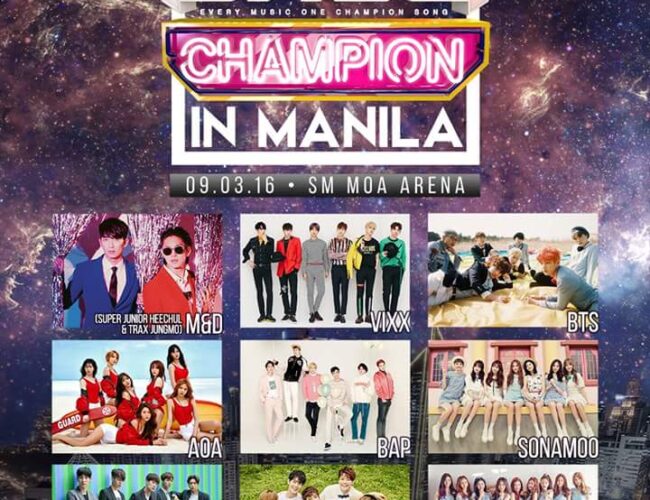 [UPCOMING EVENT] MBC Show Champion In Manila