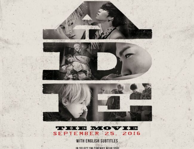 [NEWS] ‘BIGBANG MADE: The Movie’ To Be Shown In Manila This September