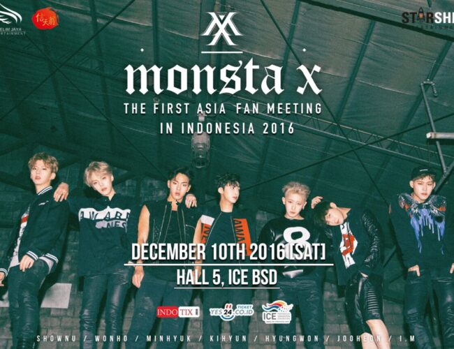 [UPCOMING EVENT] MONSTA X – The First Asia Fanmeeting in Indonesia 2016