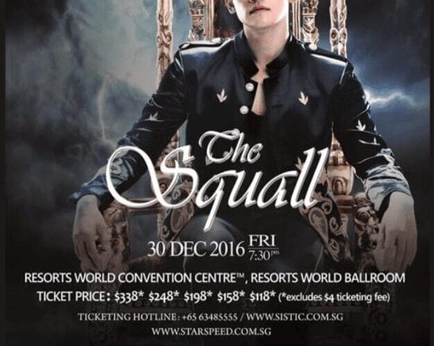 [UPCOMING EVENT] Rain Tour In Singapore – The Squall
