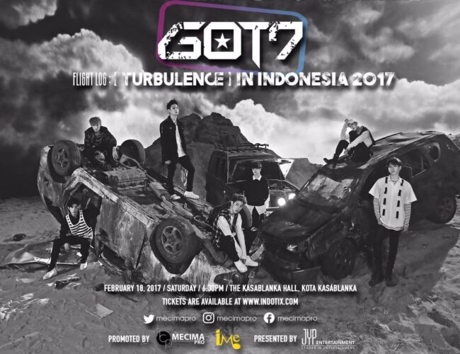 [UPCOMING EVENT] GOT7 Flight Log: Turbulence in Indonesia 2017