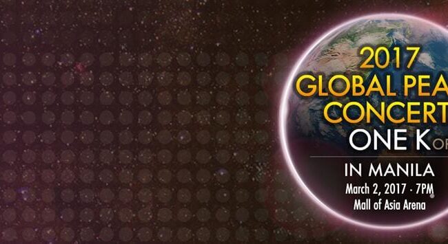 [UPCOMING EVENT] 2017 One K Global Peace Concert In Manila