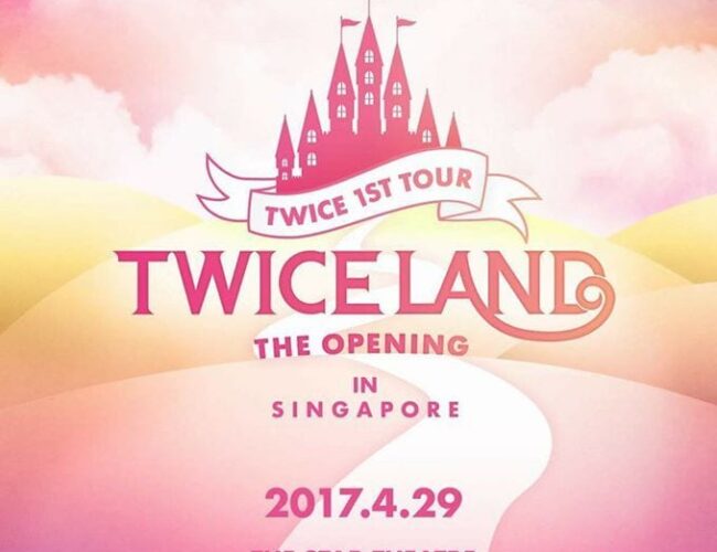 [UPCOMING EVENT] TWICE to hold 1st tour concert ‘TWICELAND’ in Singapore