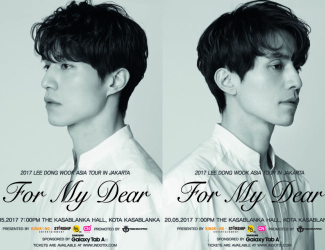 [UPCOMING EVENT] 2017 Lee Dong Wook Asia Tour in Jakarta “For My Dear”
