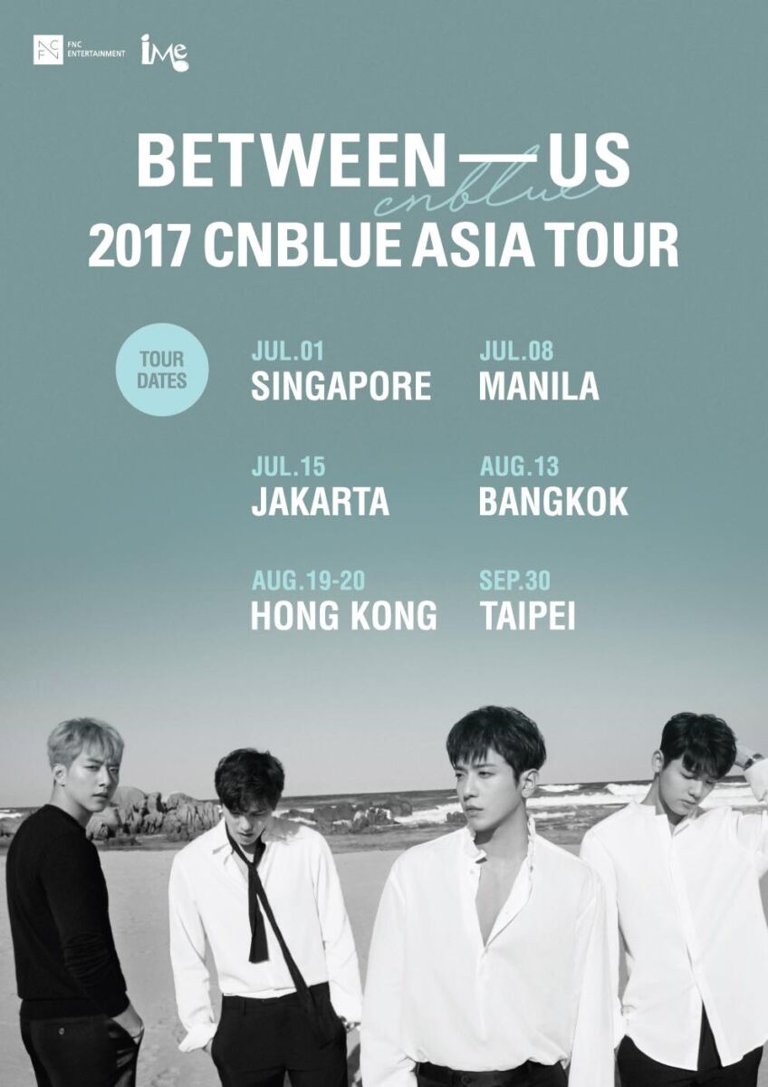 UPCOMING EVENT] BETWEEN-US 2017 CNBLUE ASIA TOUR - The Seoul Story