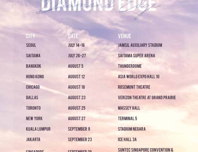[UPCOMING EVENT] 2017 SEVENTEEN 1ST WORLD TOUR ‘DIAMOND EDGE’