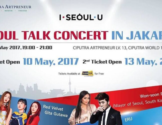 [UPCOMING EVENT] Seoul Talk Concert in Jakarta with Red Velvet and Eru