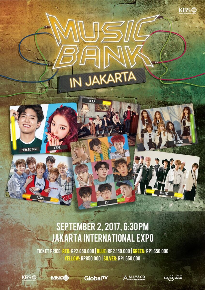 [UPCOMING EVENT] 2017 Music Bank World Tour in Jakarta - The Seoul Story