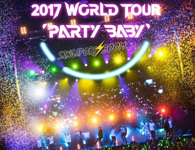 [UPCOMING EVENT] B.A.P 2017 WORLD TOUR “PARTY BABY” SINGAPORE BOOM