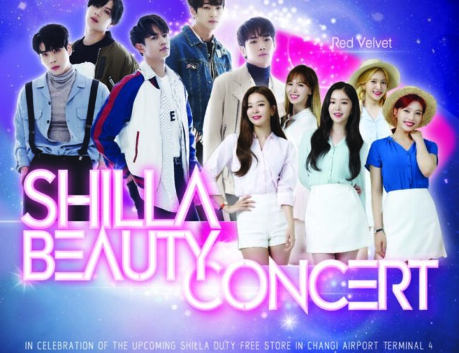 [UPCOMING EVENT] SHINee and Red Velvet to perform at the Shilla Beauty Concert in Singapore!