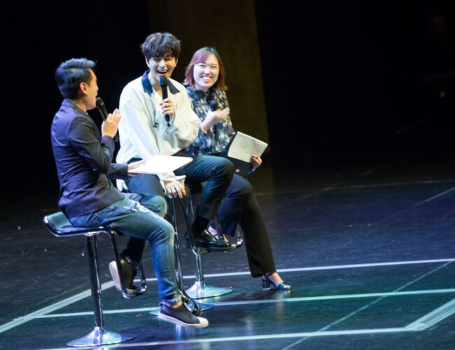 [SINGAPORE] Kim Myung Soo Is A Heart-Throb At 1st Solo Fan-Meeting