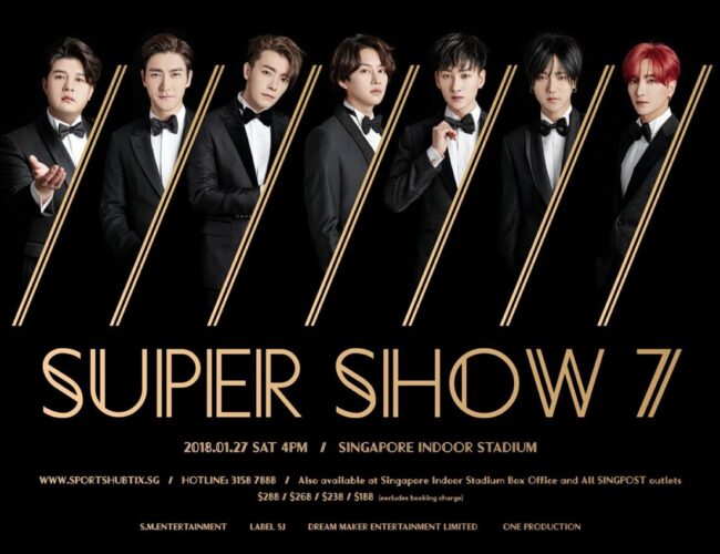 [UPCOMING EVENT] Super Junior World Tour ‘Super Show 7’ in Singapore
