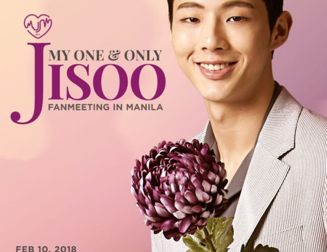 [UPCOMING EVENT] Ji Soo, My One and Only: First Fan Meeting in Manila