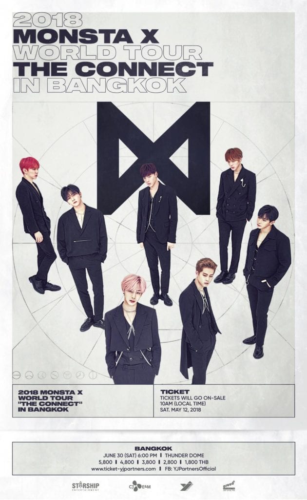 UPCOMING EVENT] 2018 MONSTA X World Tour, 'The Connect' - The