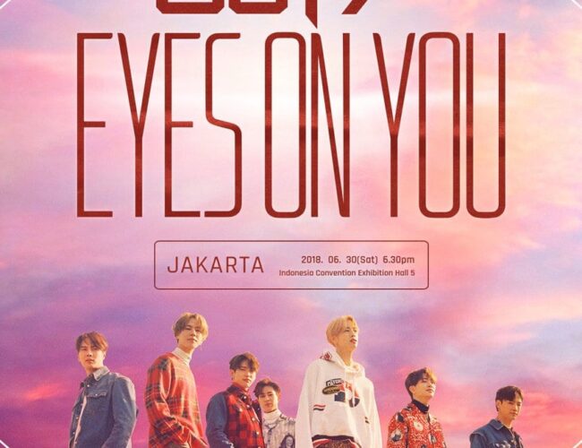 [UPCOMING EVENT] GOT7 ‘Eyes On You’ World Tour in Jakarta