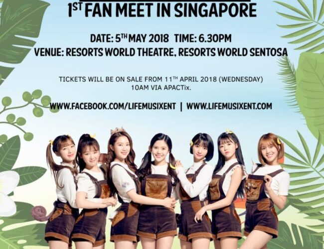 [UPCOMING EVENT] OMG! OH MY GIRL 1st Fanmeet In Singapore
