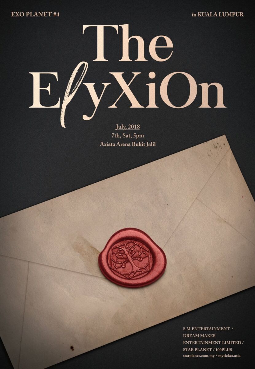 Upcoming Event Exo Returns To Kl For Exo Planet 4 The Elyxion Tour On 7th July The Seoul Story