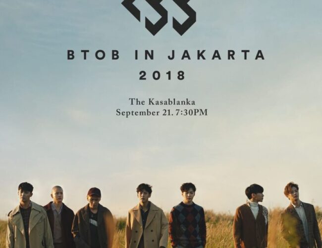 [UPCOMING EVENT] BTOB In Jakarta 2018 Happening In September