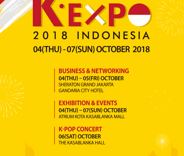 [UPCOMING EVENT] K-Content Expo Indonesia 2018