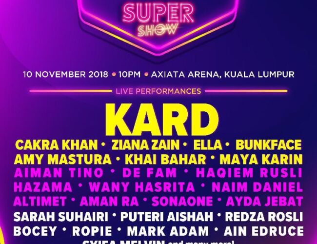[UPCOMING EVENT] KARD to headline Online Portal Lazada’s 11.11 Super Show in Malaysia