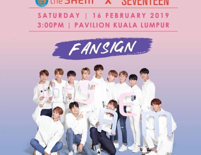 [UPCOMING EVENT] SEVENTEEN coming to Kuala Lumpur with The SAEM