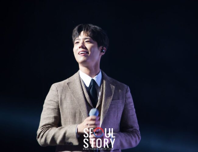 [SINGAPORE] Park Bo Gum says Good Night to Fans with his vocals!