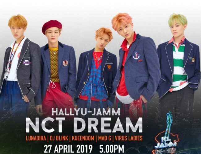 [UPCOMING EVENT] NCT Dream To Entertain NCTzens at the KL Jamm Live for Music Festival in Malaysia in April