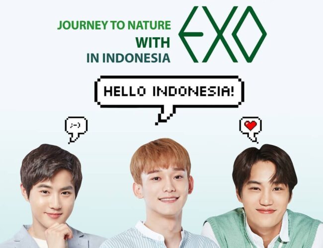 [UPCOMING EVENT] EXO Coming Back to Jakarta for Nature Republic Event