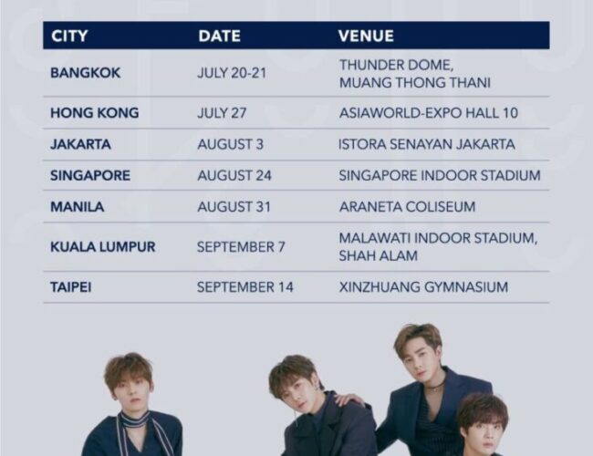 [UPCOMING EVENT] 2019 NU’EST TOUR: SEGNO in Philippines, Indonesia & Malaysia