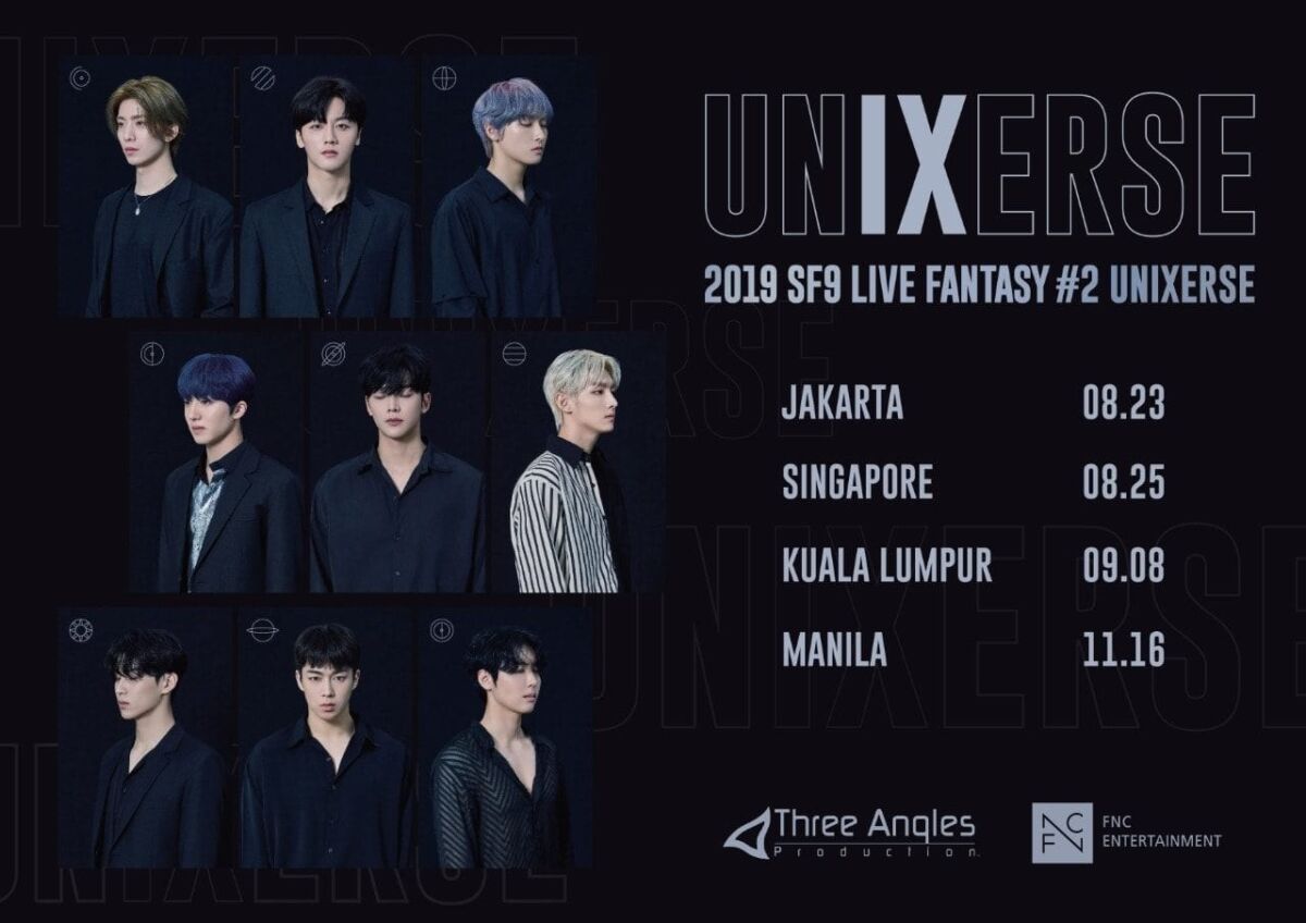 Upcoming Event Sf9 Brings Their Unixerse To Indonesia