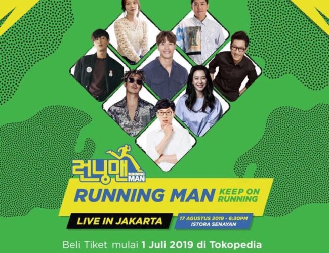 [UPCOMING EVENT] Keep on Running with RUNNING MAN Live in Jakarta 2019