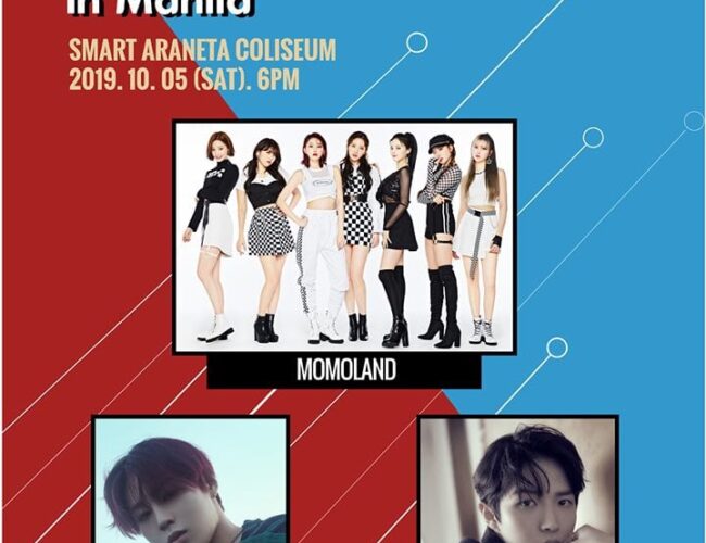 [UPCOMING EVENT] KIM JAEHWAN, HA SUNGWOON and MOMOLAND To Bond With Fans At Good Friends In Manila