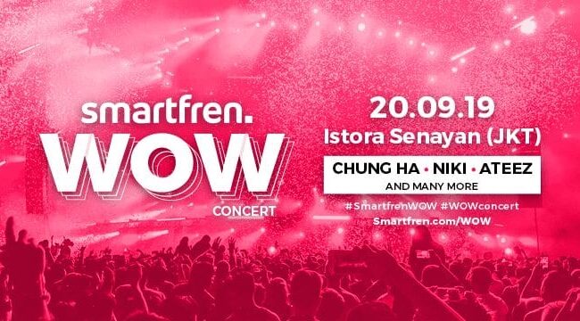[UPCOMING EVENT] Chung Ha and ATEEZ will Brighten WOW Concert in Jakarta