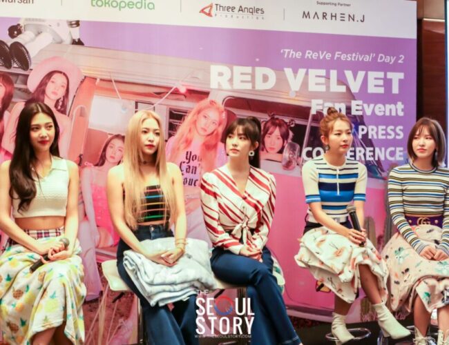 [INDONESIA] A Festive Day with Red Velvet at ‘Fan Event’ Press Conference