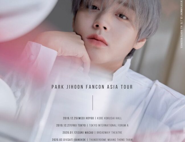 [UPCOMING EVENT] PARK JIHOON FANCON ASIA TOUR ‘360’ IN JAKARTA
