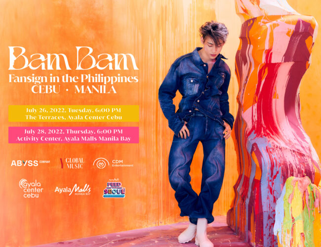 [UPCOMING EVENT] BamBam Surprises Fans with Back-to-Back Fansigns in Manila and Cebu