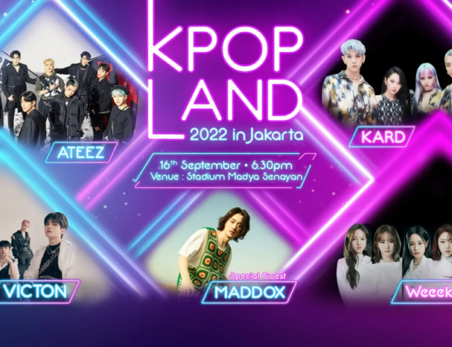 [UPCOMING EVENT] Celebrate Love, Peace, and Better World at KPOP LAND 2022 in Jakarta
