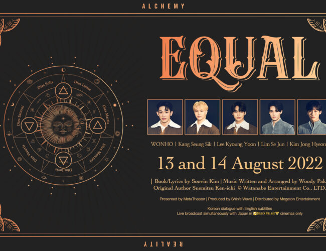 [NEWS] Musical EQUAL Will Be Screened At Golden Village This August In Singapore