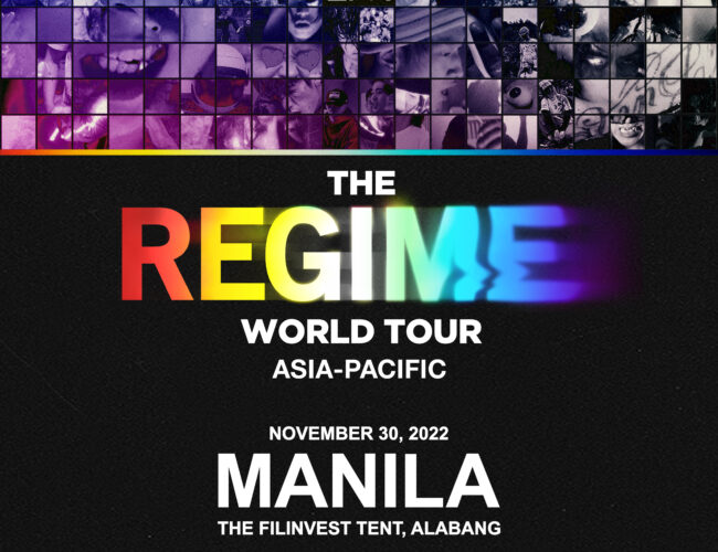 [UPCOMING EVENT] DPR: THE REGIME WORLD TOUR in Manila